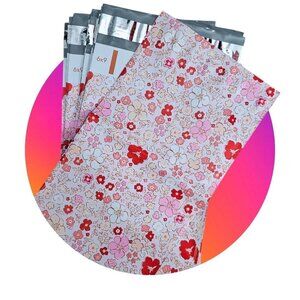 Poly Mailers 6x9 (25) New Bloom Floral Printed Shipping Poly Bags